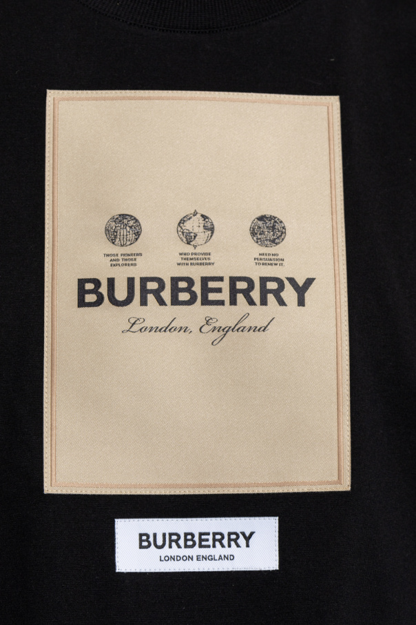 Burberry 8107511FLAXSAND 関税送料込 Burberry Small Banner Camel Brown Leather Women's Shoulder